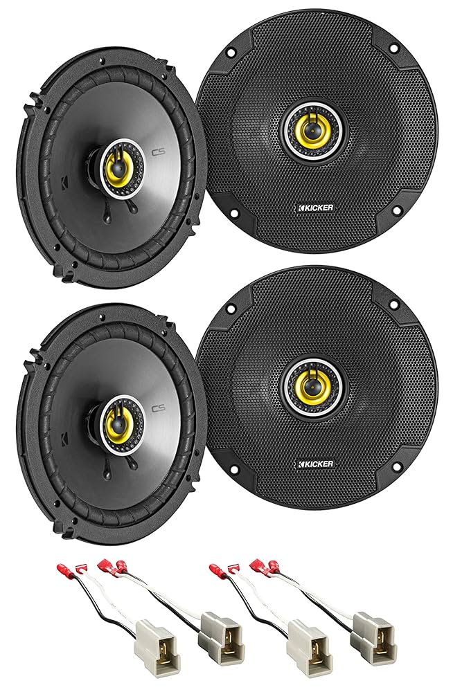 p*e様 kicker スピーカー　cs65 Kicker CSC65 CS Series 6.5 Inch 300 Watt 4 Ohm 2-Way Car